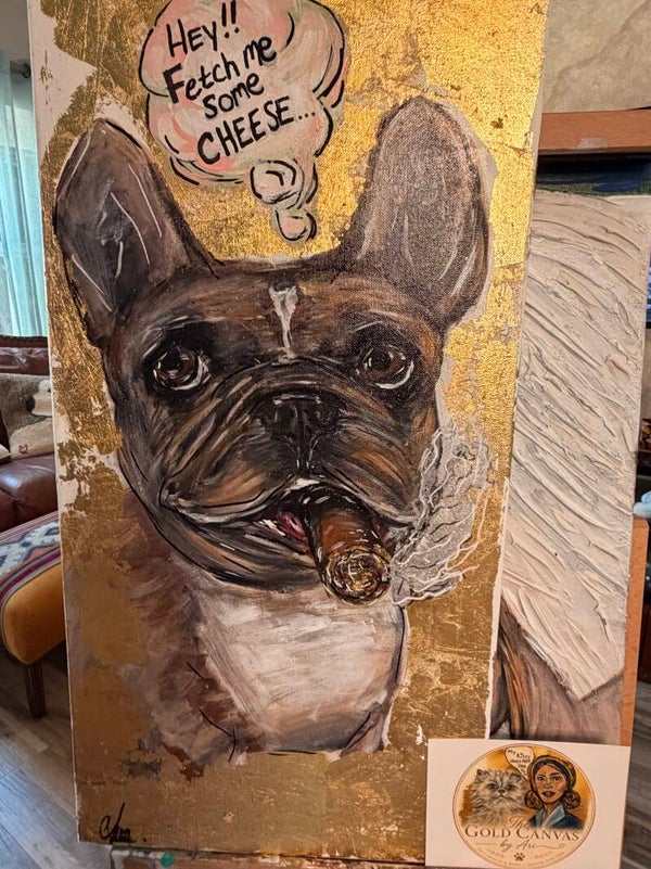 "Hey! Fetch me some CHEESE!"