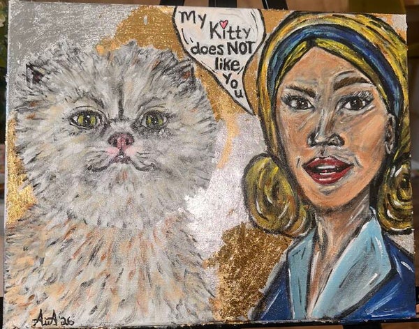 My Kitty Does NOT Like You
