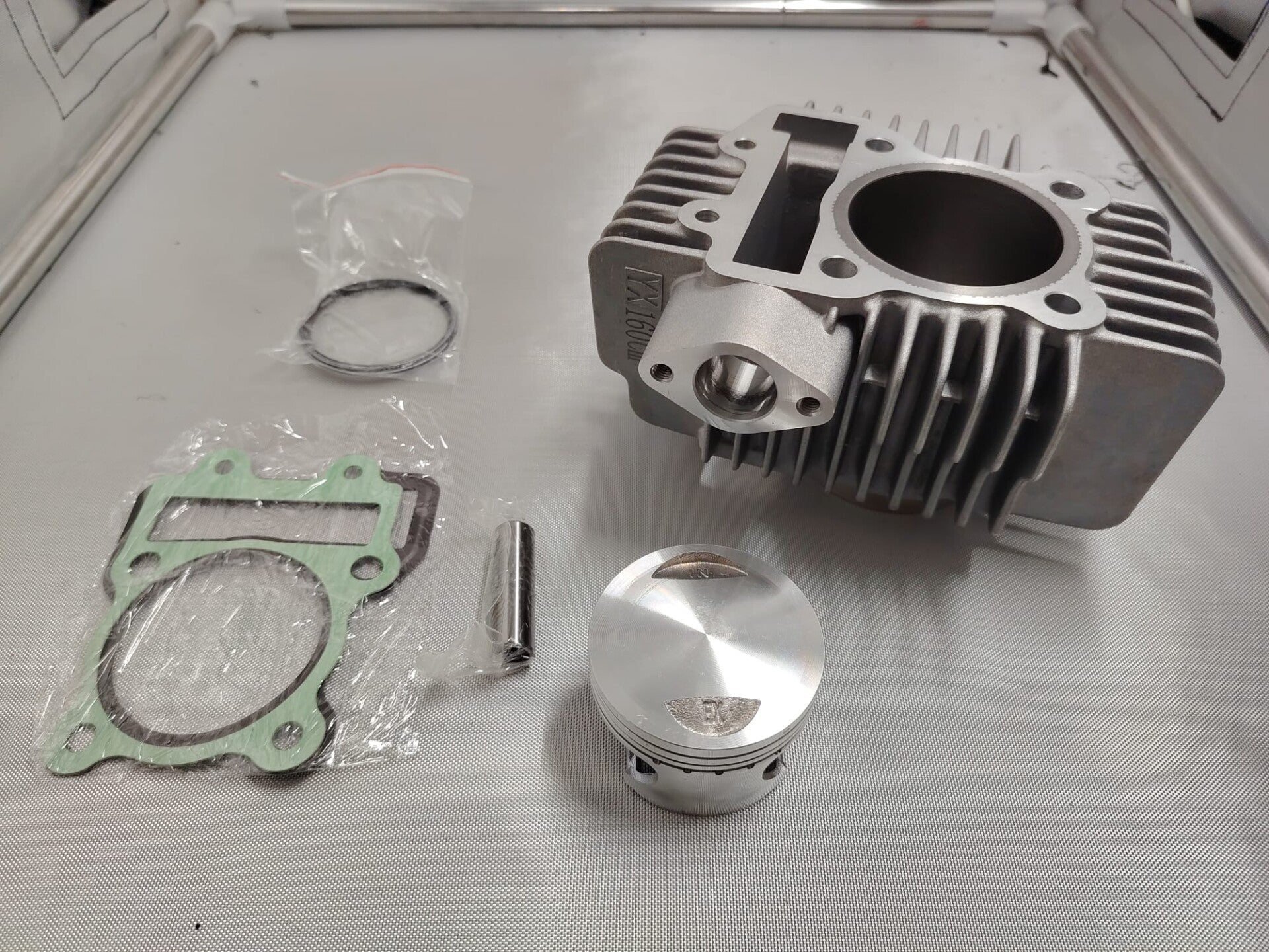 KIT CILINDRO E PISTONE YX150/160