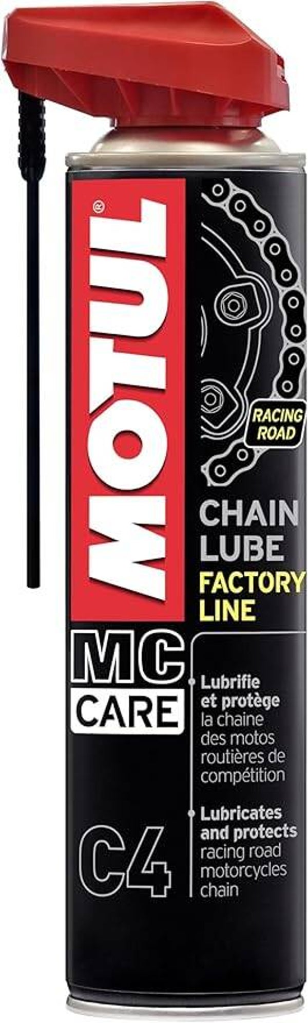 SPRAY CATENA MOTUL C4 FACTORY LINE BIANCO