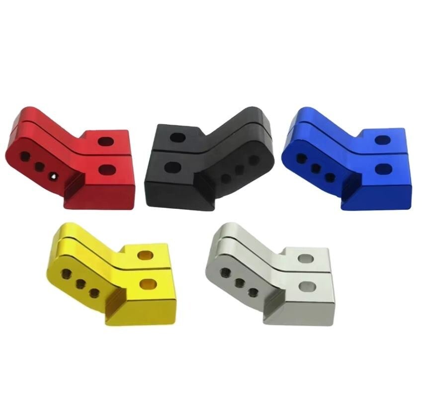 SUPPORTI PEDANE RIALZATE PER  PIT BIKE FORI M8