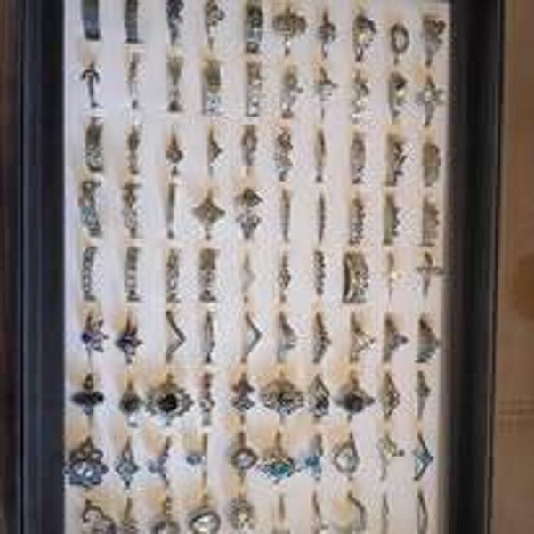 Silver rings