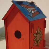 Bird Houses Painted