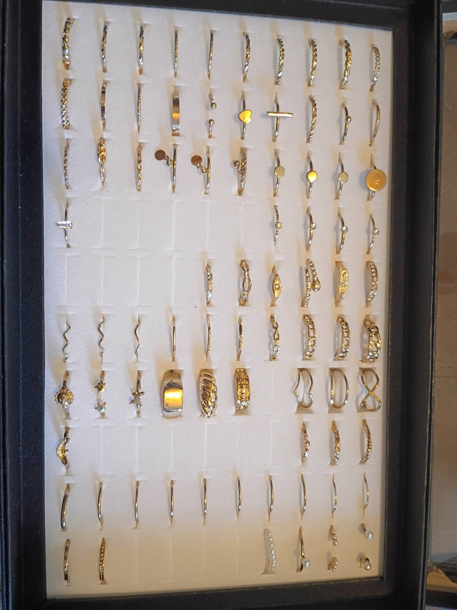 Gold rings