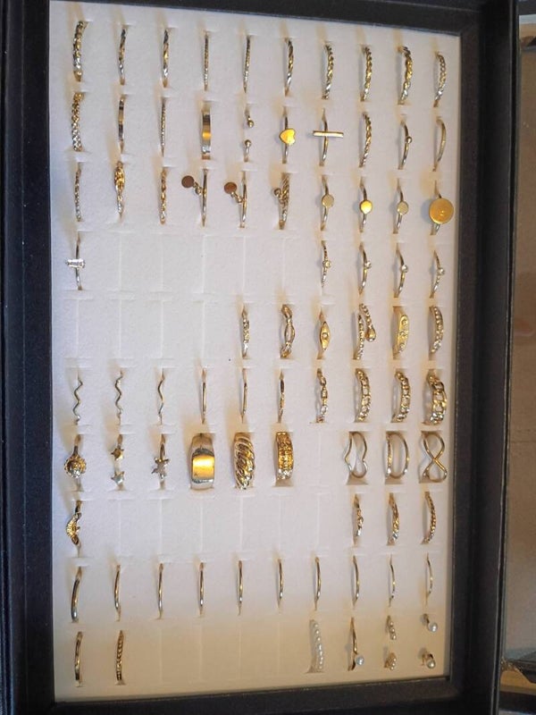 Gold rings