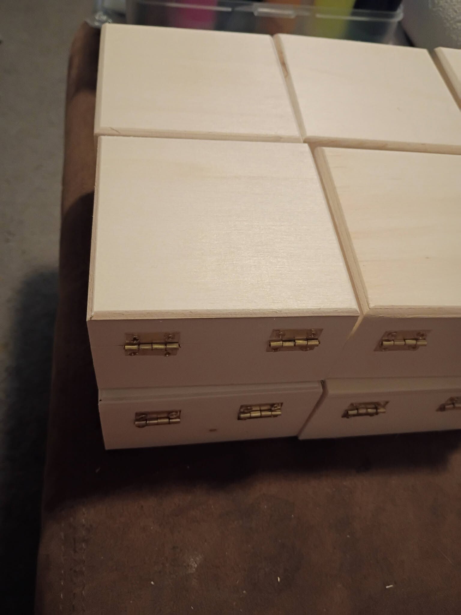Medium jewelry box unpainted