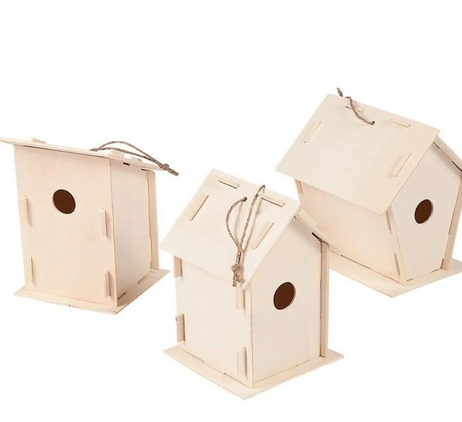 Bird Houses Unpainted
