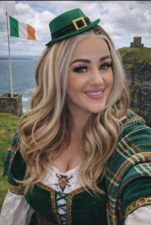 Sadie Apricot Lace Front Wig