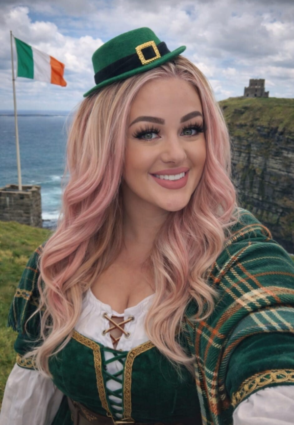 Molly (Blonde & Pink) Lace Front Wig