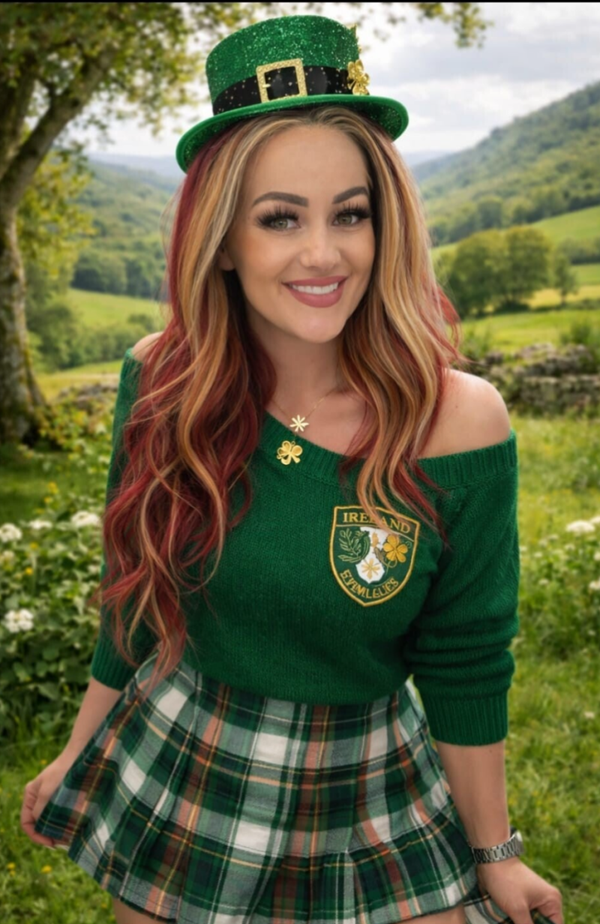 Dublin Sunset (Reds and Blonde) Lace Front Wig