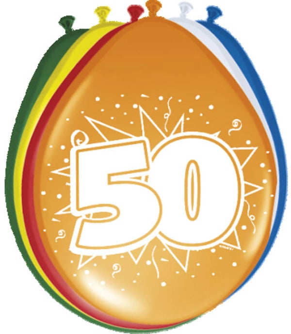 50 jaar ballonnen