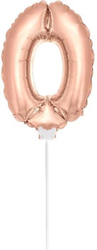 folie ballon nr 0 rose