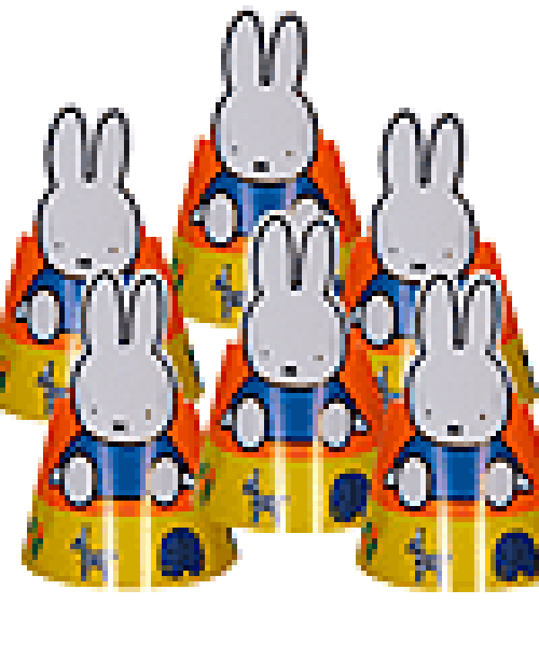 nijntje feesthoedjes