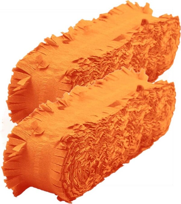 2PACK crepe slinger oranje