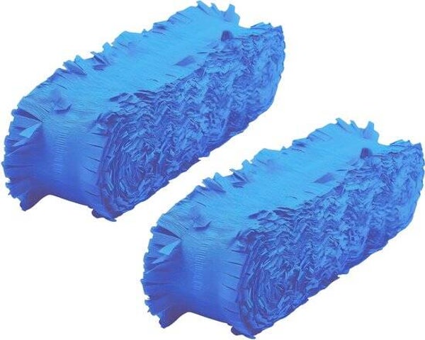 2PACK crepe slinger blauw