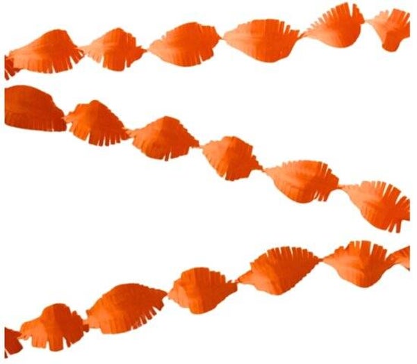 Crepe slinger oranje