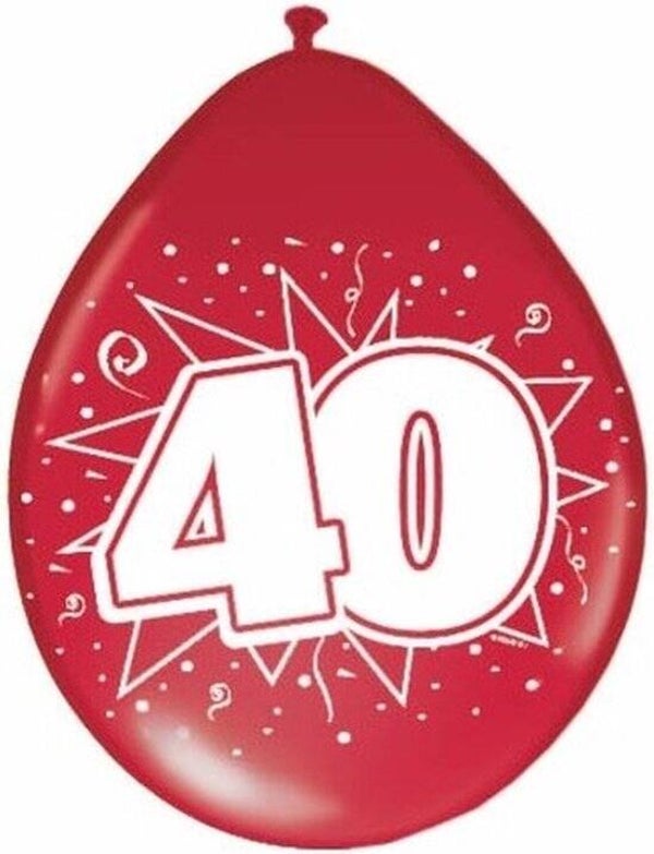 jublilieum ballonnen 40