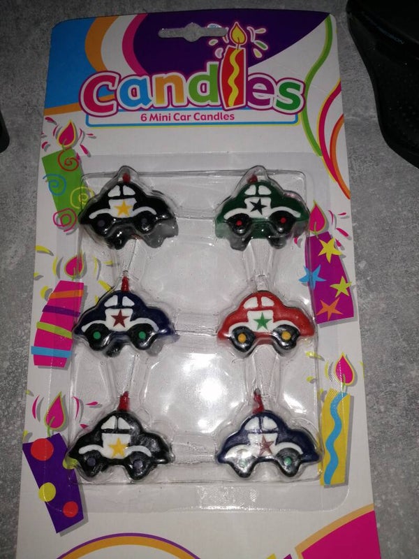 Candle 6 mini cars