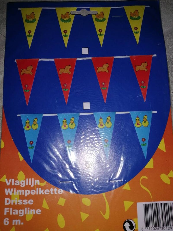 leuke kinder vlaggenlijn