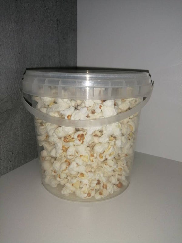 3 x bucket popcorn actie !!