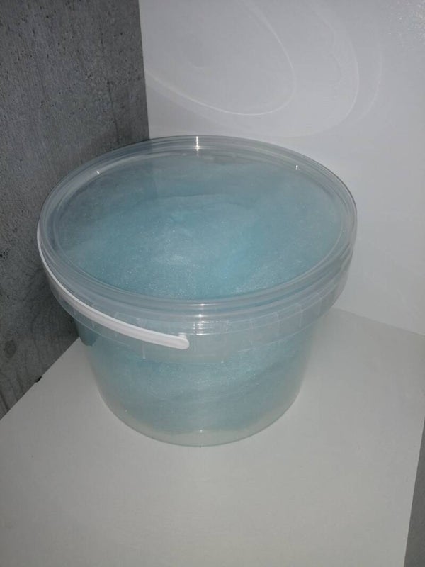Suikerspin emmer 3 liter Blauw
