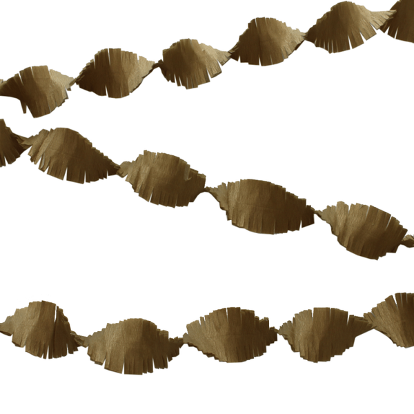 Crepe slinger bruin