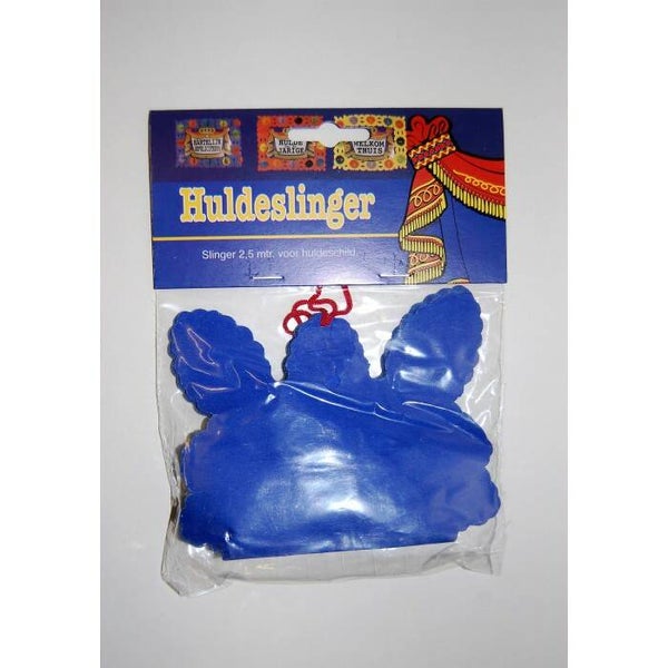 Hulde slingers voor huldeschild