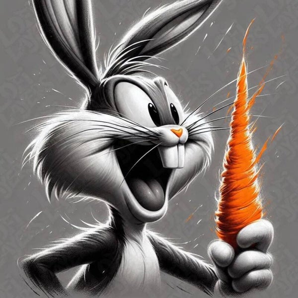 Hueforge Bugs Bunny