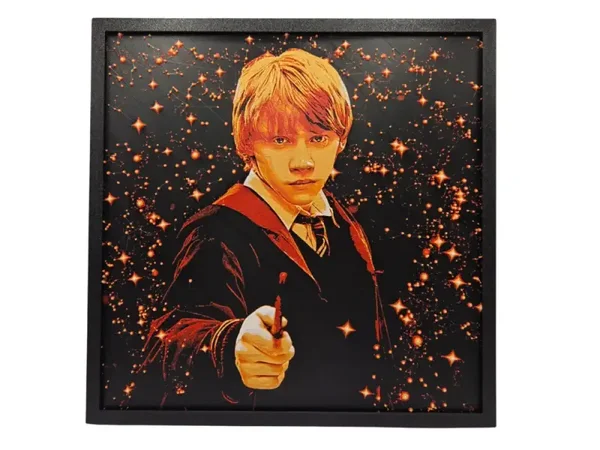 Ron Weasley, Harry Potter, Hueforge, 3D gedruckte Wandkunst