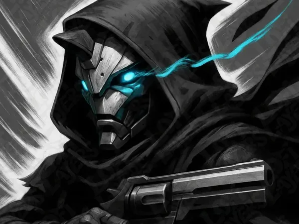 Destiny, Destiny II, Cayde 6, Hueforge, 3D gedruckte Wandkunst