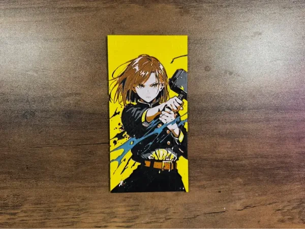 Kugisaki Nobara, Hueforge, 3D gedruckte Wandkunst