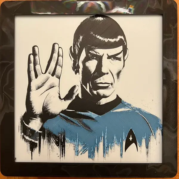 Hueforge Mr. Spock