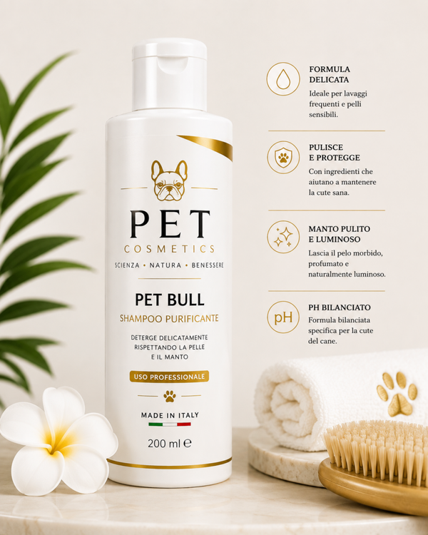 PET BULL - SHAMPOO PURIFICANTE 200ML