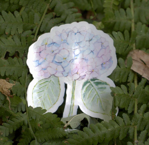 HORTENSIA - sticker géant