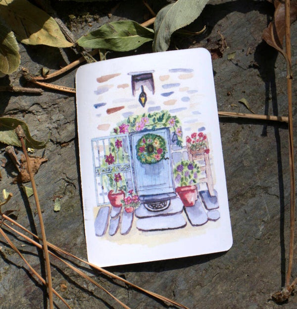 PORTE FLEURIE - sticker