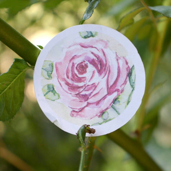 ROSE - sticker géant
