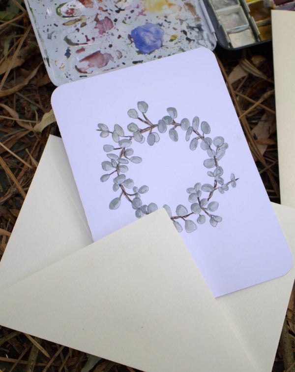 COURONNE D’EUCALYPTUS - Cartes plusieurs formats