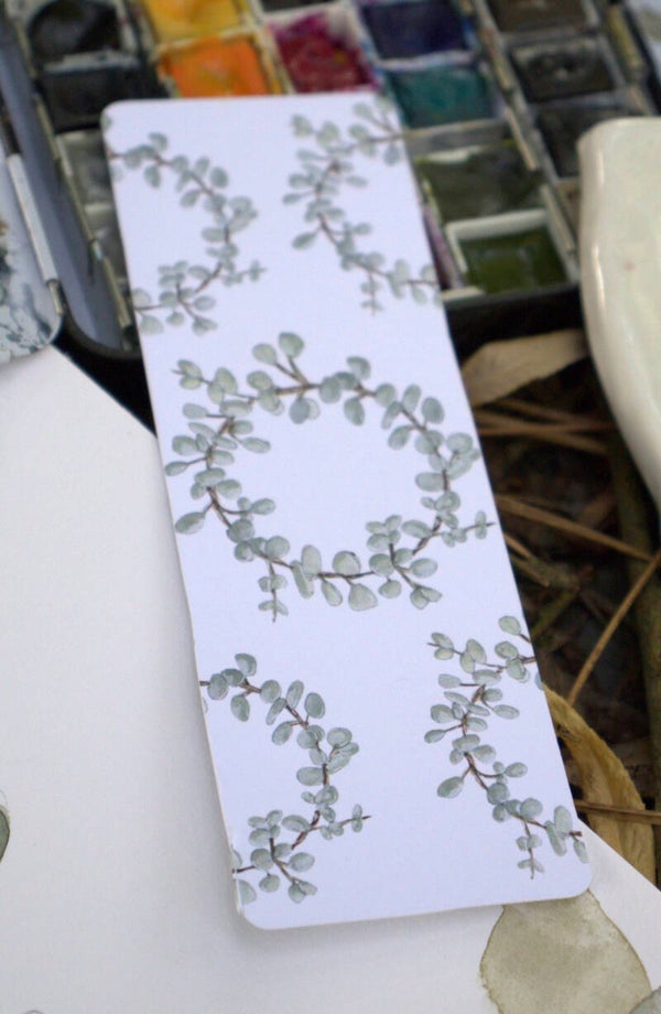 COURONNE D’EUCALYPTUS - marque-page
