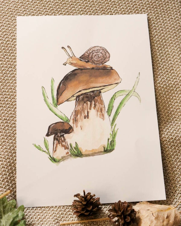 LE CEPE D'AUTOMNE - affiches