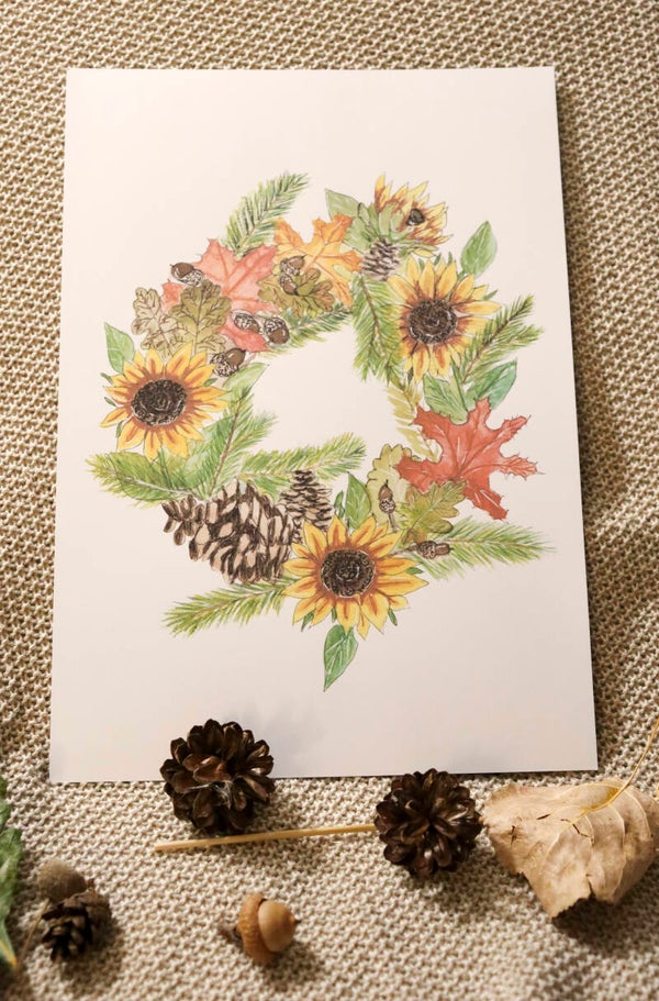 LA COURONNE D'AUTOMNE - affiches