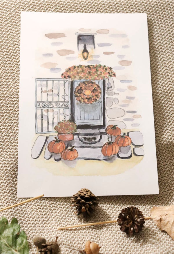 LA PORTE D'AUTOMNE - affiches