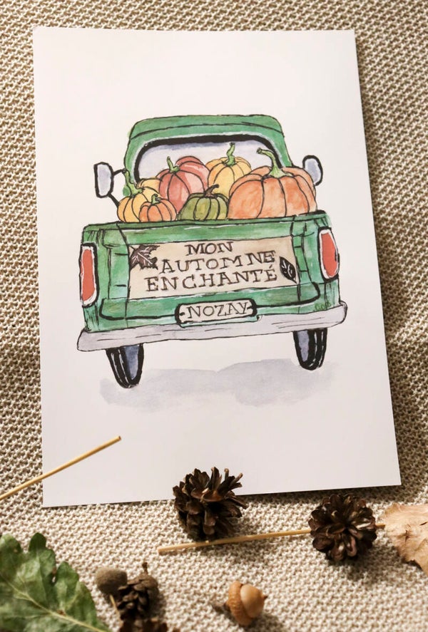LE PICK-UP D'AUTOMNE - affiches