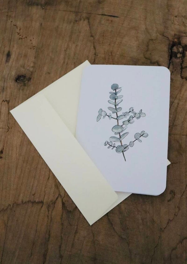 CARTE EUCALYPTUS - format A6