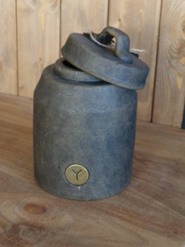Pot met deksel