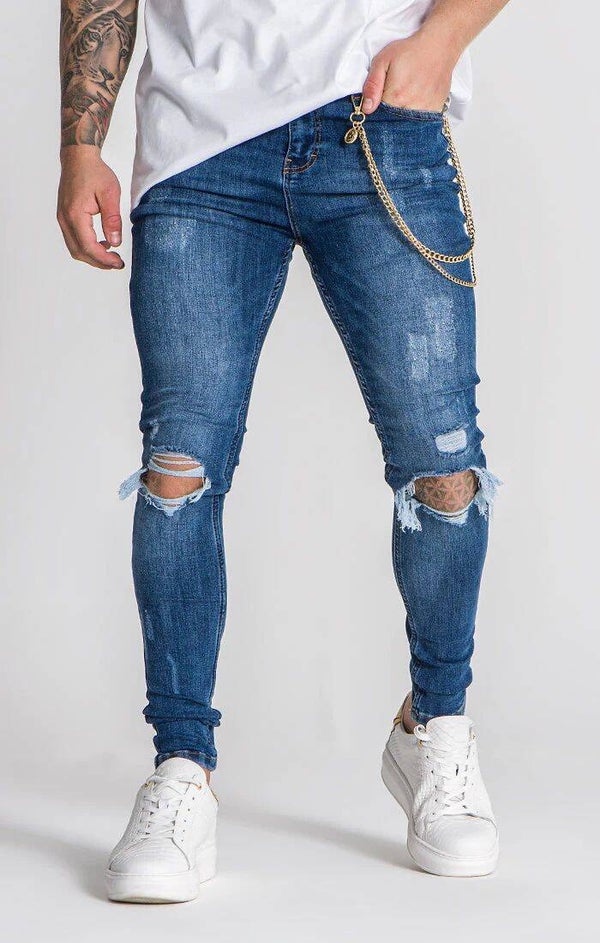DARK BLUE TREASURE JEANS