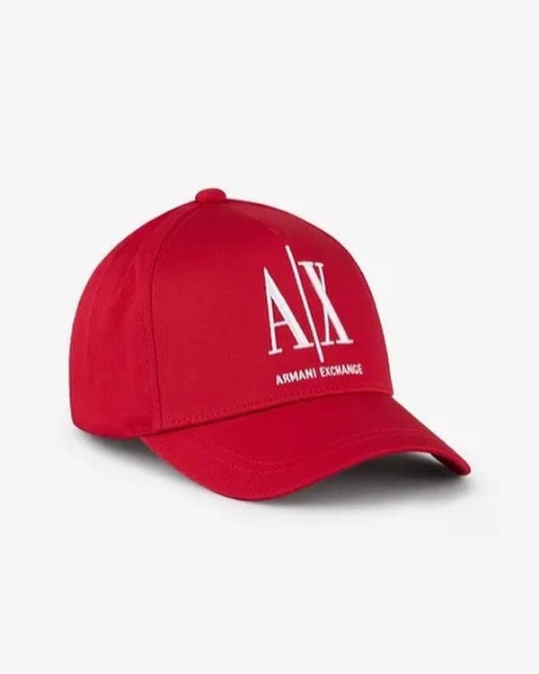 Armani Exchange red cap