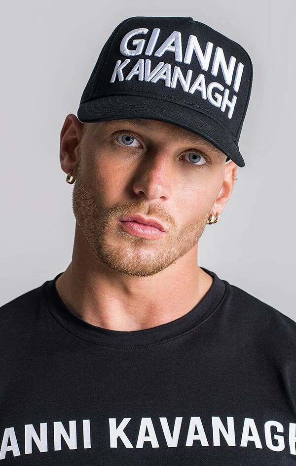 BLACK GK EMBROIDERY CAP