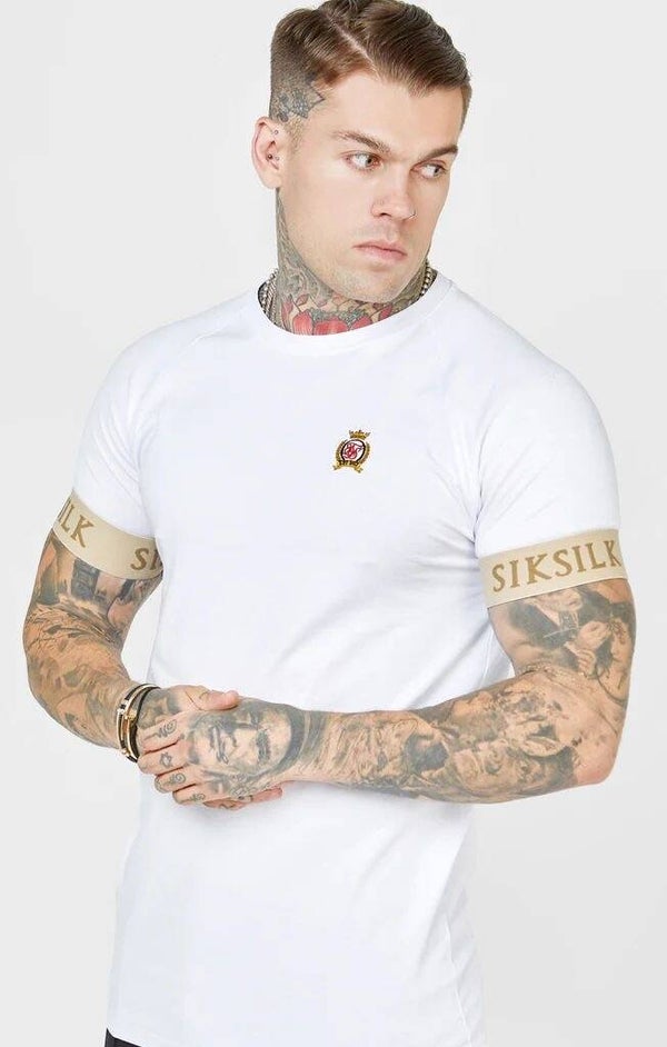 White Crest short sleeve tech t-shirt