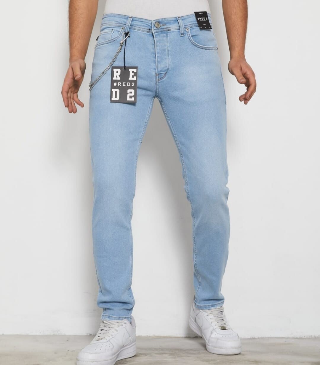 「Minus Two Blue Denim Rigid Red」 Judy Blue Full Size High Waist Tummy Control Jeans – Smile