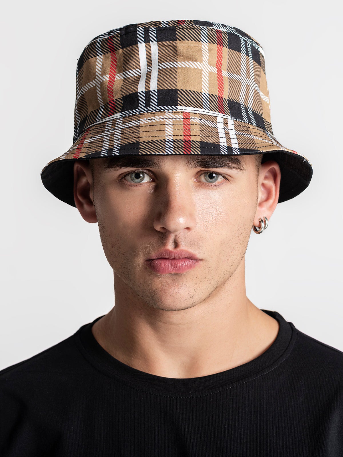 Multicolor British Bucket Hat